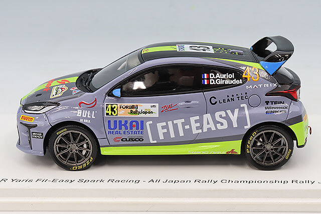 スパーク 1/43 トヨタ GR ヤリス Fit-Easy Spark Racing 2024 全日本