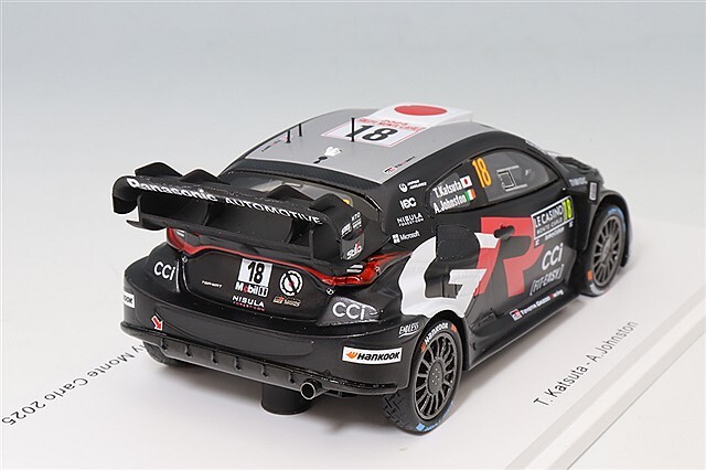 スパーク 1/43 トヨタ GR ヤリス ラリー1 GAZOOレーシング WRT 2025