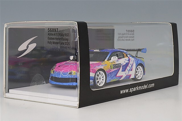 スパーク 1/43 アルピーヌ A110 ラリー RGT Bastien Heron 2025 ラリー