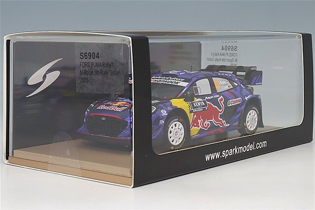 スパーク 1/43 フォード プーマ ラリー1 M-Sport 2025 サファリ ラリー