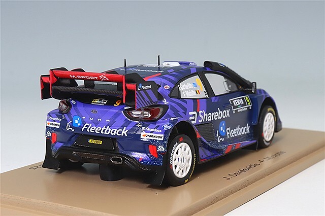 スパーク 1/43 フォード プーマ ラリー1 M-Sport 2025 サファリ ラリー