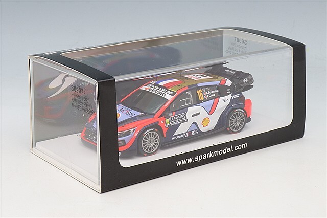 スパーク 1/43 ヒョンデ i20N ラリー1 2025 ラリー モンテカルロ 3位