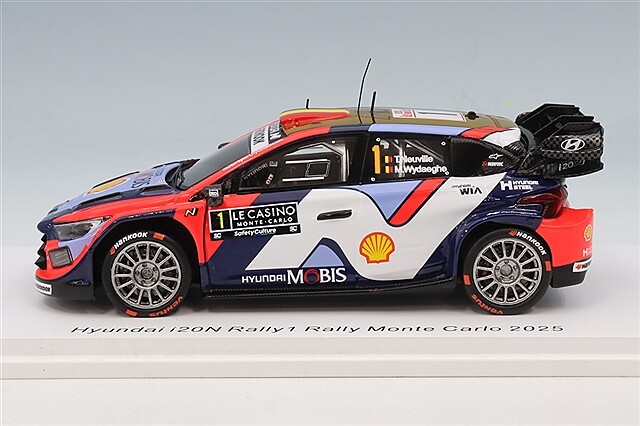 スパーク 1/43 ヒョンデ i20N ラリー1 2025 ラリー モンテカルロ #1 T