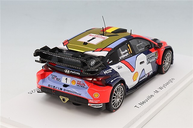 スパーク 1/43 ヒョンデ i20N ラリー1 2025 ラリー モンテカルロ #1 T