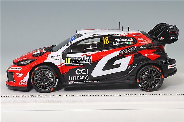スパーク 1/43 トヨタ GRヤリス ラリー1 GAZOOレーシング WRT 2026