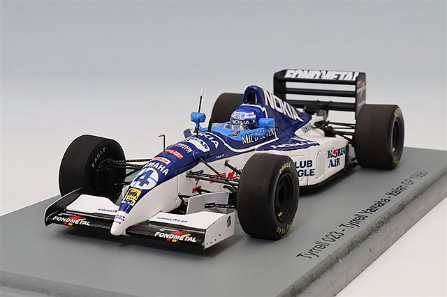☆予約品☆ スパーク 1/43 ティレル 023 #4 ティレル ヤマハ イタリア 