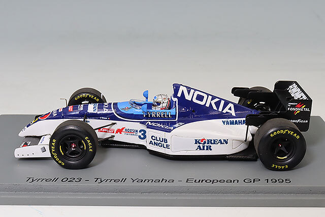 スパーク 1/43 ティレル 023 片山右京 アルゼンチンGP 限定600台 ロム特注スパーク 1/43 ティレル 023 ヤマハ アルゼンチンGP
