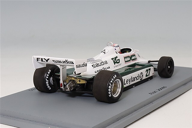 スパーク 1/43 ウィリアムズ FW07B 1980 F1 イギリスGP ウィナー #27 A