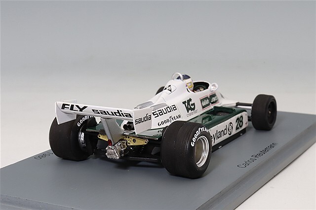 スパーク 1/43 ウィリアムズ FW07B 1980 F1 モナコGP ウィナー #28 C