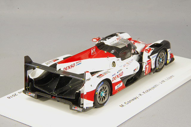スパーク 1/43 トヨタ TS050 ハイブリッド GAZOOレーシング 2018 