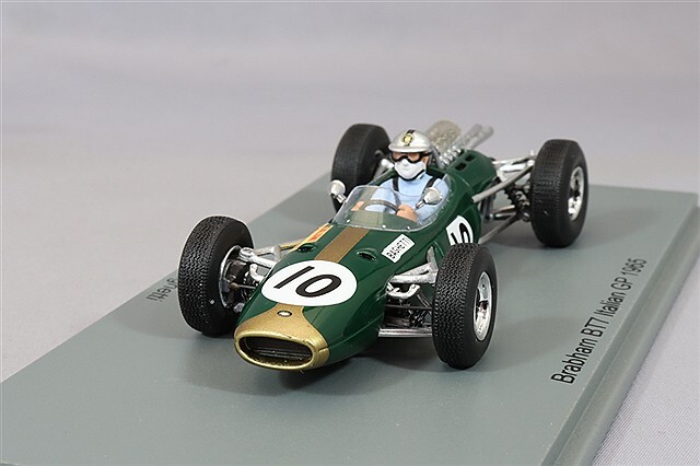 スパーク 1/43 ブラバム BT7 1965 F1 イタリアGP #10 G.バゲッティ