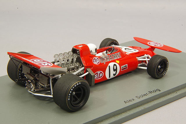 スパーク 1/43 マーチ 711 1971 F1 スペインGP #19 A.ソーラーロイグ