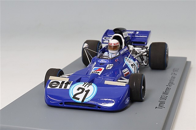 ☆予約品☆ スパーク 1/43 ティレル 003 F1 1972 アルゼンチンGP 