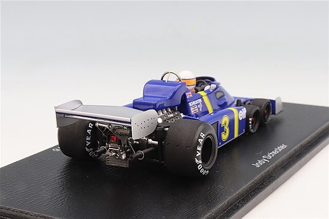 スパーク 1/43 ティレル P34 1976 F1 ベルギーGP 4位 #3 J.シェクター