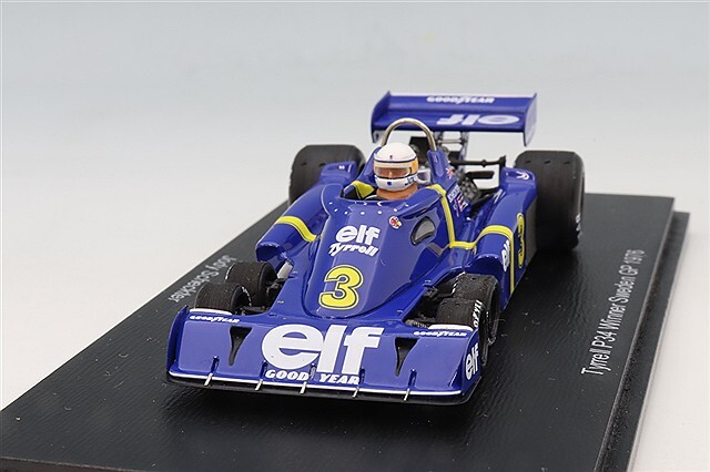 スパーク 1/43 ティレル P34 1976 F1 スウェーデンGP ウィナー #3 J