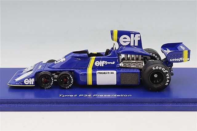 スパーク 1/43 ティレル P34 F1 プレゼンテーション 1975