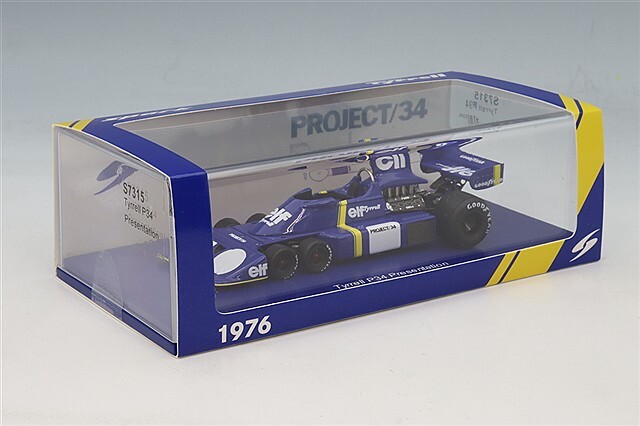 スパーク 1/43 ティレル P34 F1 プレゼンテーション 1975
