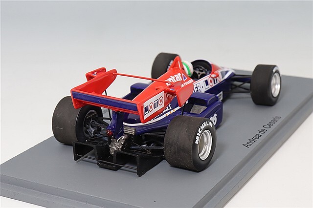 スパーク 1/43 リジェ JS23 1984 F1 ドイツGP #26 A.d.チェザリス