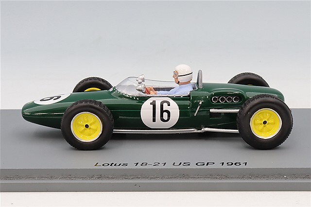 スパーク 1/43 ロータス 18-21 1961 F1 アメリカGP #16 P.ライアン