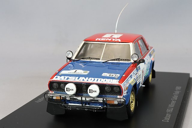 スパーク 1/43 ダットサン 160J 1980 サファリ ラリー ウィナー #1 S 