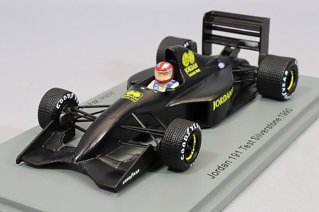 スパーク 1/43 ジョーダン 191 1990 F1 シルバーストーン テスト J 