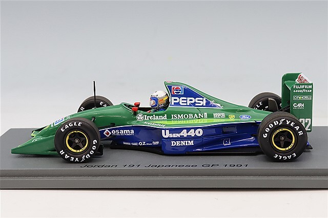 スパーク 1/43 ジョーダン 191 1991 F1 日本GP #32 A.ザナルディ