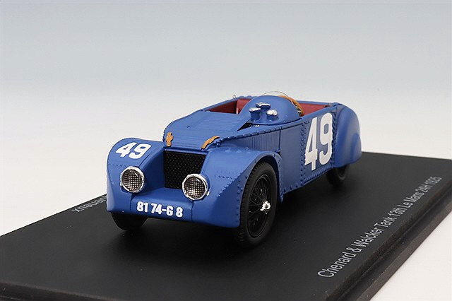 ルワーセット スパーク 1/43 シェナール ウォルカー Z1 タンク 1925 ルマン24H 13位