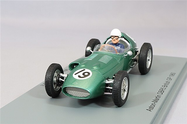スパーク 1/43 アストンマーティン DBR5 1960 F1 イギリスGP #19