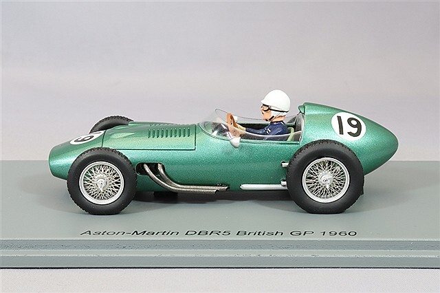 スパーク 1/43 アストンマーティン DBR5 1960 F1 イギリスGP #19 M