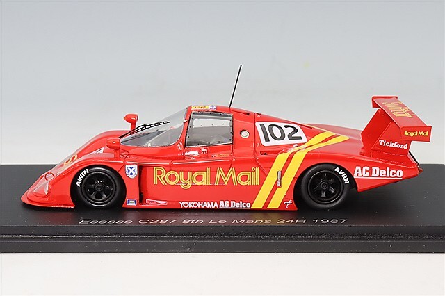 スパーク 1/43 エコッセ C 286 1987 ルマン24H 8位 #102 D.レズリー/R