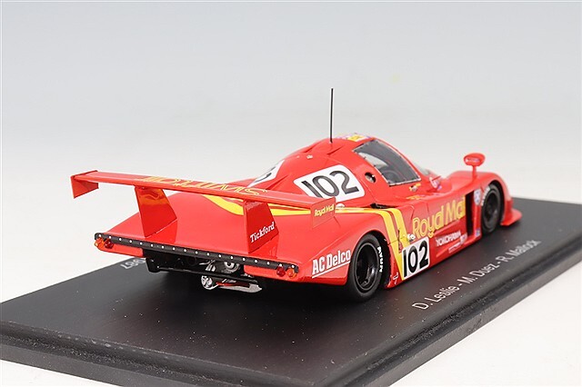 スパーク 1/43 エコッセ C 286 1987 ルマン24H 8位 #102 D.レズリー/R