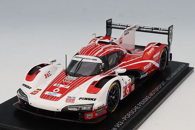 スパーク 1/43 ポルシェ 963 PENSKE 2024 ルマン24H 4位 #6 K