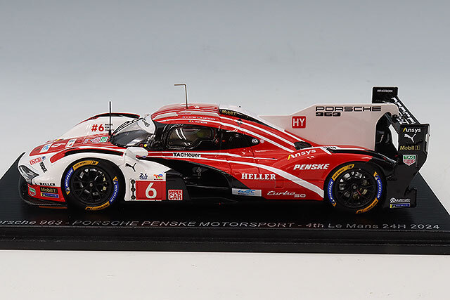 1/43 ポルシェ 963 ルマン 24h 2024 Penske #6 スパーク 1/43 ポルシェ 963 PENSKE 2024 ルマン24H 4位 #6 K