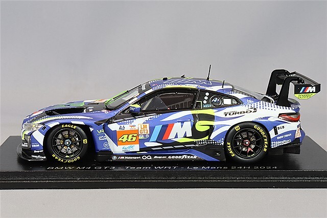 スパーク1/43 BMW M4 2024 ルマン スパ24H #46 V.ロッシ スパーク 1/43 BMW M4 GT3 チームWRT 2024 ルマン24H クラス2位