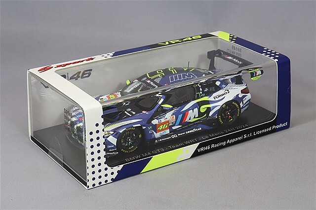 スパーク1/43 BMW M4 2024 ルマン スパ24H #46 V.ロッシ スパーク 1/43 BMW M4 GT3 チームWRT 2024 ルマン24H #46 V