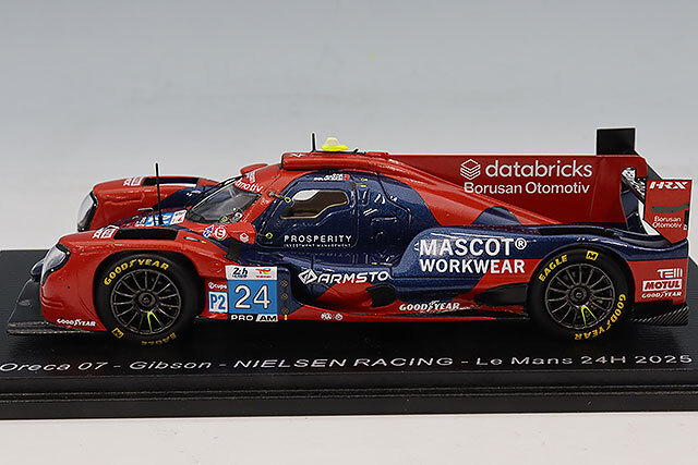 スパーク 1/43 オレカ07 ギブソン ニールセン レーシング 2025 ルマン