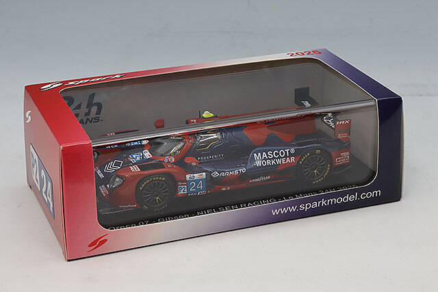 スパーク 1/43 オレカ07 ギブソン ニールセン レーシング 2025 ルマン