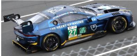 スパーク spark 43 heart of racing アストンマーティン 1/43 Aston Martin Vantage AMR LMGT3 No.27 HEART OF RACING