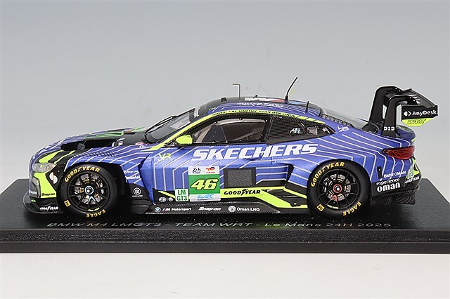スパーク1/43 BMW M4 2024 ルマン スパ24H #46 V.ロッシ 1:43 2024 Spa 24h -- #46 Valentino Rossi BMW M4 GT3 -- Spark