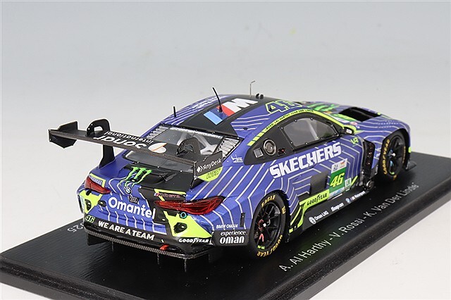 スパーク1/43 BMW M4 2024 ルマン スパ24H #46 V.ロッシ 1:43 2024 Spa 24h -- #46 Valentino Rossi BMW M4 GT3 -- Spark