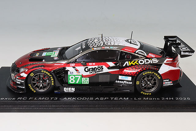 スパーク 1/43 レクサス RC F LMGT3 アコーディスASPチーム 2025