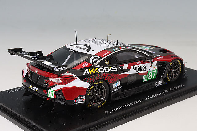スパーク 1/43 レクサス RC F LMGT3 アコーディスASPチーム 2025