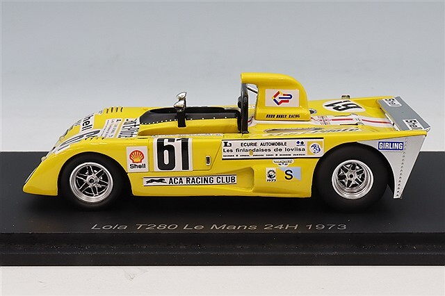 スパーク 1/43 ローラ T280 1973 ルマン24H #61 D.Rouveyran / C.Mons