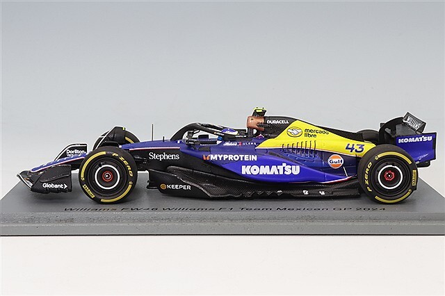 スパーク 1/43 ウィリアムズ F1チーム FW46 2024 F1 メキシコGP #43 F