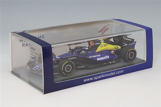 スパーク 1/43 ウィリアムズ F1チーム FW46 2024 F1 メキシコGP #43 F