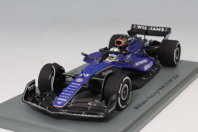スパーク 1/43 ウィリアムズ F1チーム FW46 2024 F1 アメリカGP
