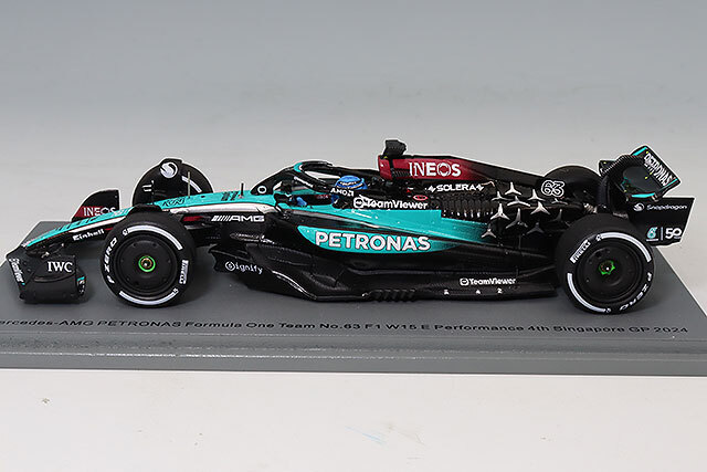 スパーク 1/43 メルセデス AMG ペトロナス F1チーム W15 E