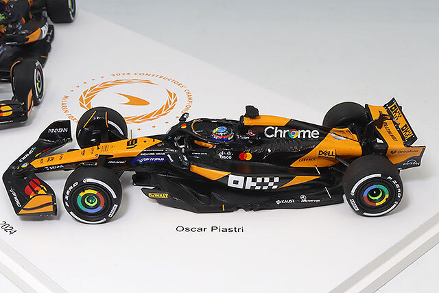 スパーク 1/43 マクラーレン MCL38 2024 F1 コンストラクター