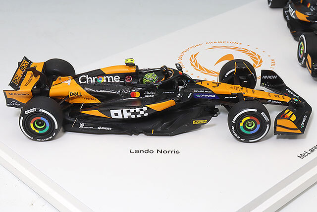特注 1/43 マクラーレン MCL38 O.ピアストリ F1初優勝 2024 3 / マクラーレン|1/43スケール|ブラゴ 1/43スケール マクラーレン F1