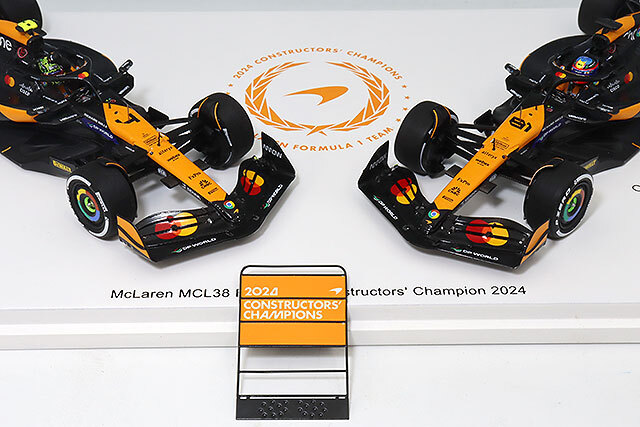 スパーク 1/43 マクラーレン MCL38 2024 F1 コンストラクター